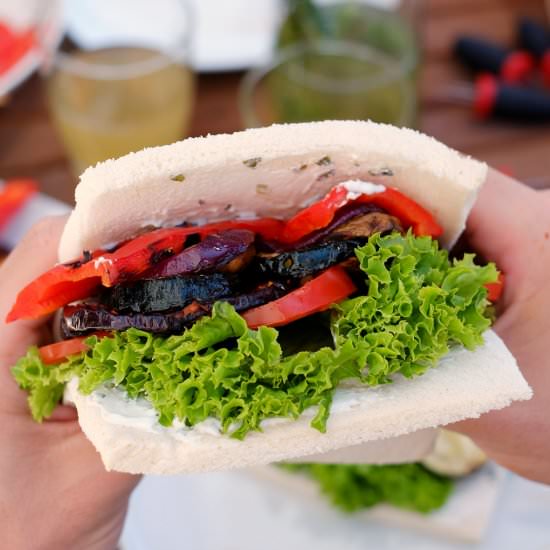 Grilled Veggie-Sandwich