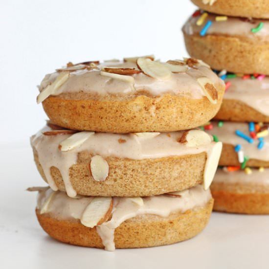 Banana Bread Baked Donuts