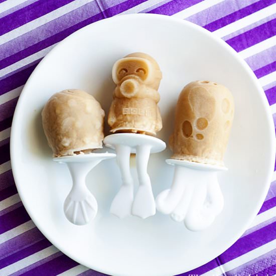 Coconut Coffee Popsicles
