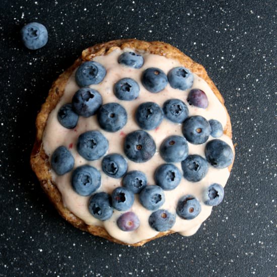 Mini Peach Ice Cream Pie