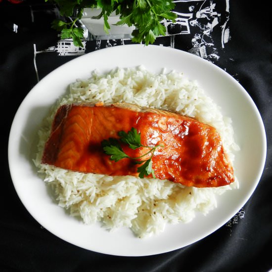 Hoisin Glazed Salmon