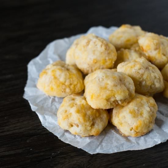 Homemade Cheddar Cheese Puffs