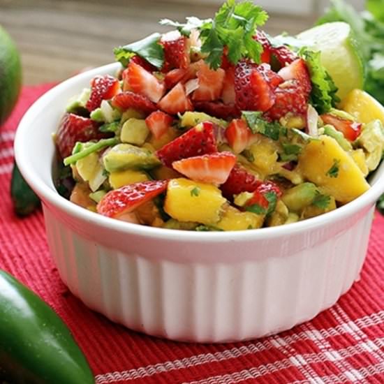 Strawberry Mango Salsa!