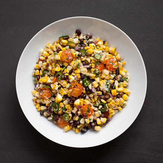 Grilled Corn Salad