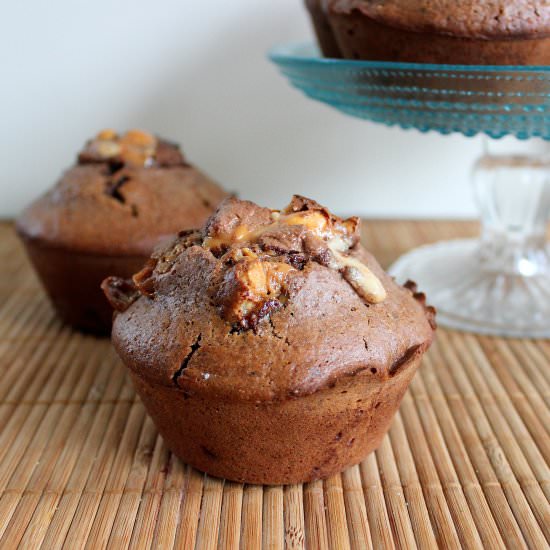 Snickers Muffins