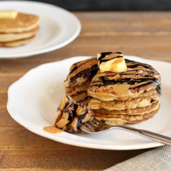 Choco Nutty Tiger Pancakes