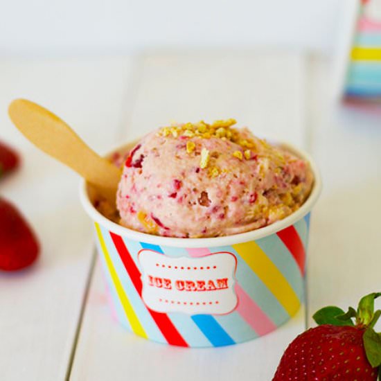 Strawberry Cheesecake Ice Cream