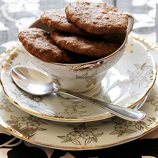 Mocha Oatmeal Cookies