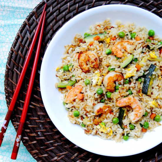 Quick Shrimp & Vegetable Stir Fry