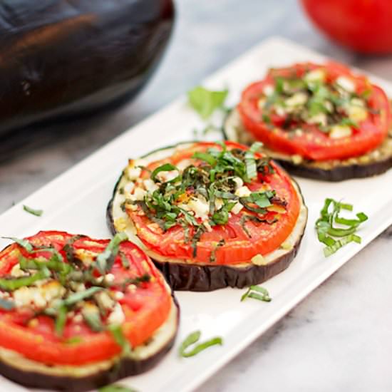 Eggplant with Tomato and Feta