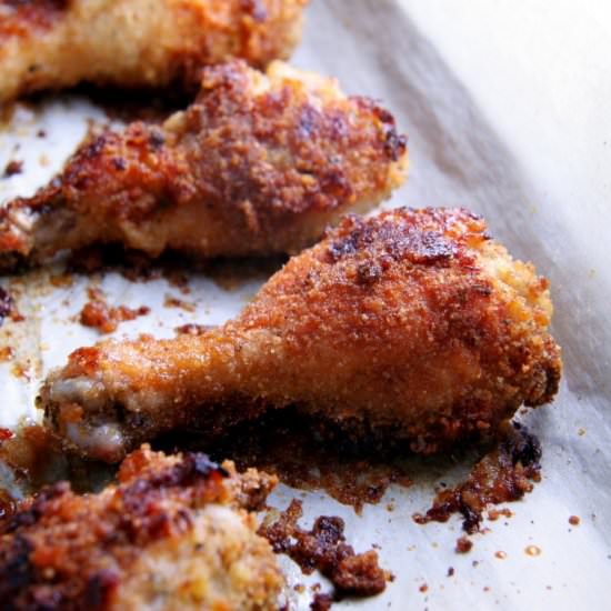 No-Fry Italian Fried Chicken