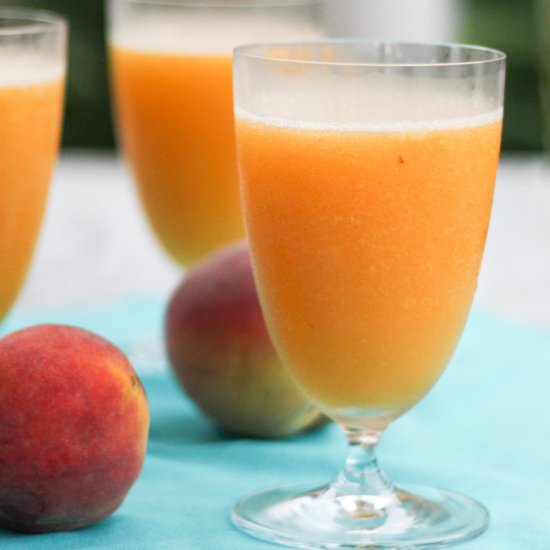 Peach Wine Slushie