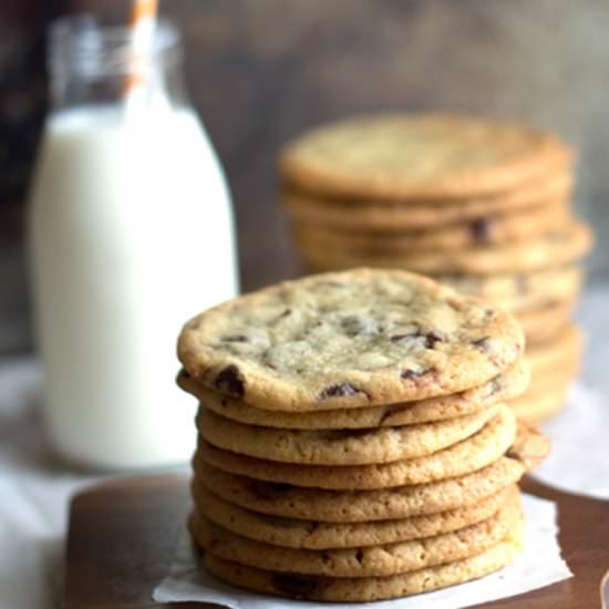 THE PERFECT CHOCOLATE CHIP cookies