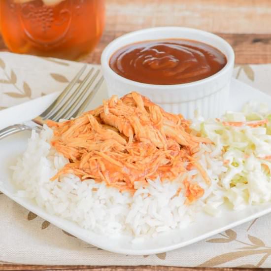 Crockpot BBQ Pulled Chicken