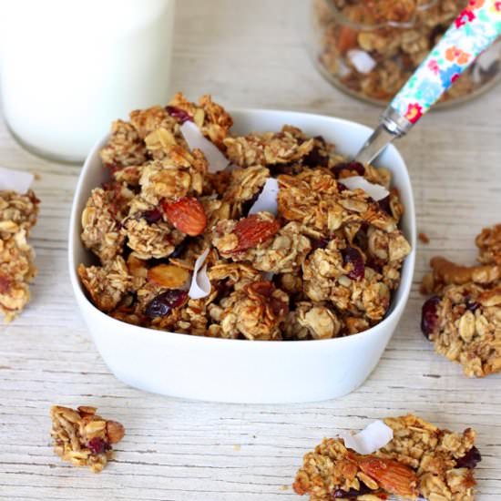 Chunky Homemade Granola