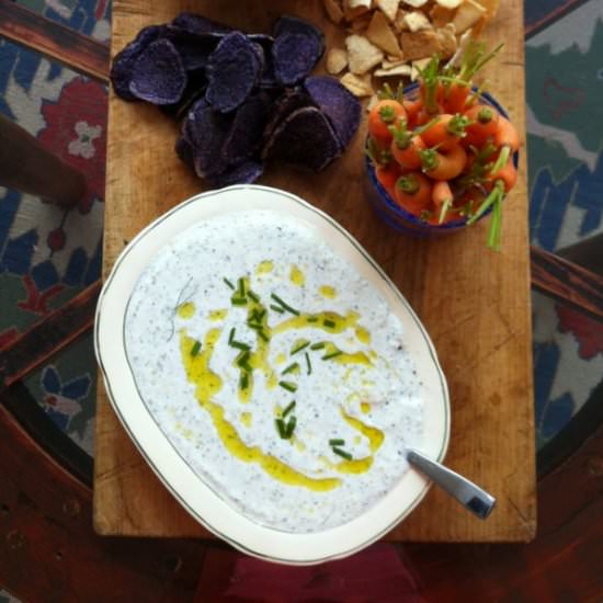 Fennel Tzatziki with Mint
