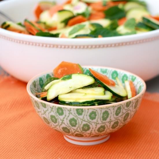 Carrot Zucchini Salad