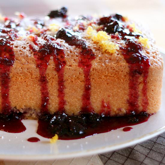 Lemon Blueberry Pound Cake