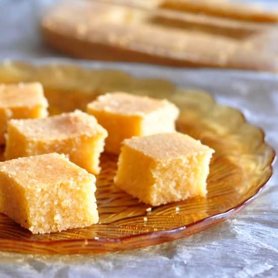 Baked Semolina Squares