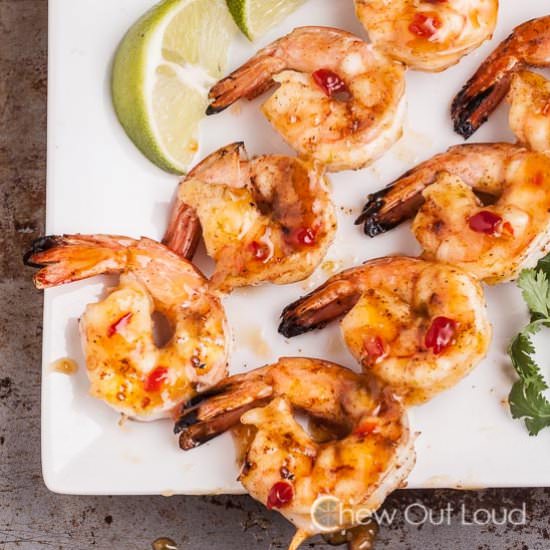 Spicy Thai Grilled Shrimp
