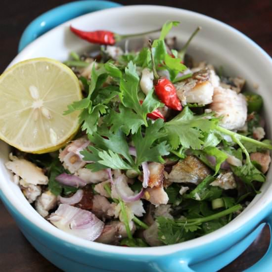 Yum Pla Tu, Thai Mackerel Salad