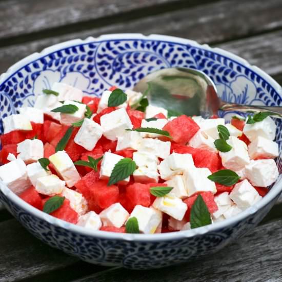 Watermelon and Feta Salad