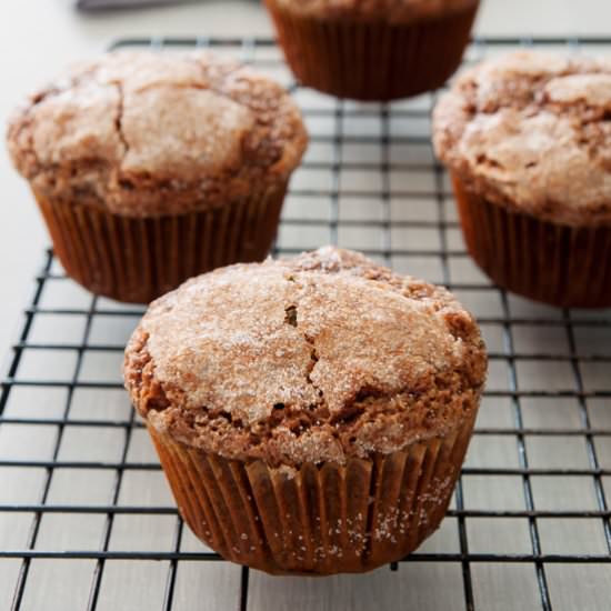 Chocolate Zucchini Muffins