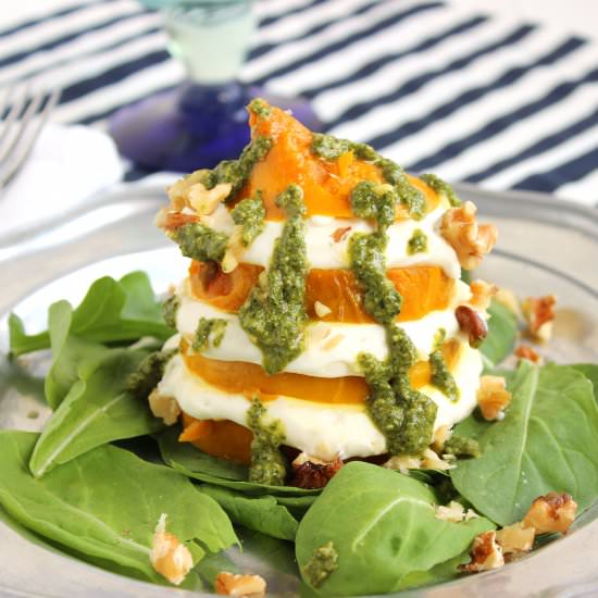 Golden Beet and Whipped Goat Cheese