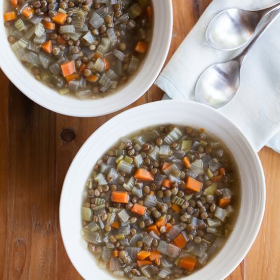 Lentil Vegetable Soup