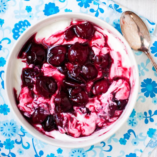 DIY Fresh Cherry Sauce