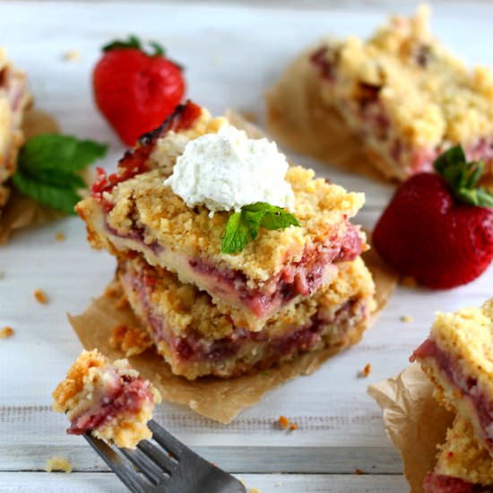Strawberry Pie Cookie Bars