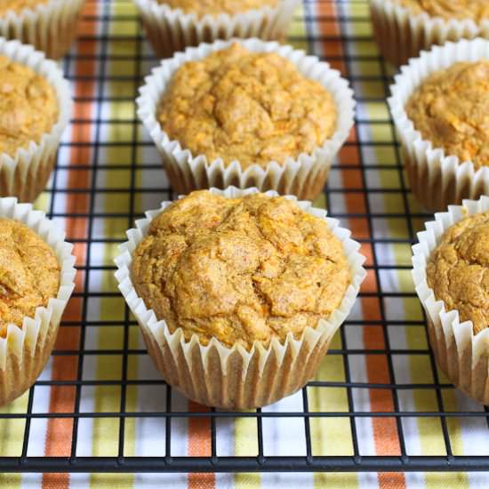 Savory Carrot Muffins