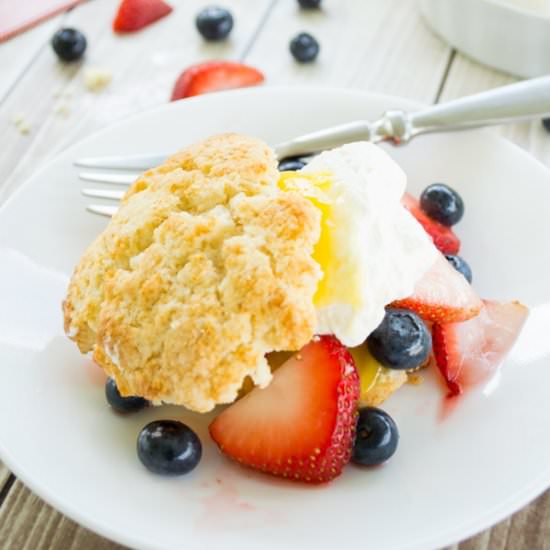 Fresh Berry Shortcakes