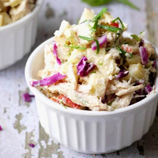 Tangy Chicken and Apple Salad
