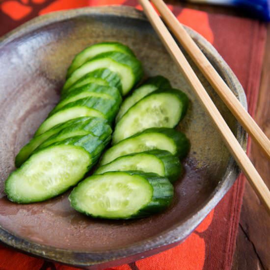 Japanese Pickled Cucumber