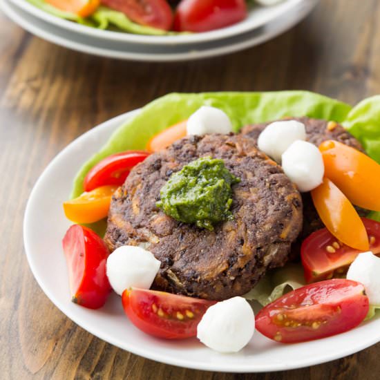 Black Bean & Sweet Potato Fritters