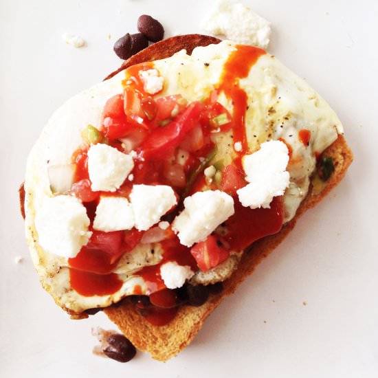 Mexican Style Breakfast Toast