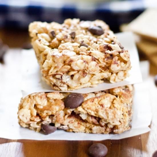 S’mores Rice Krispie Treats