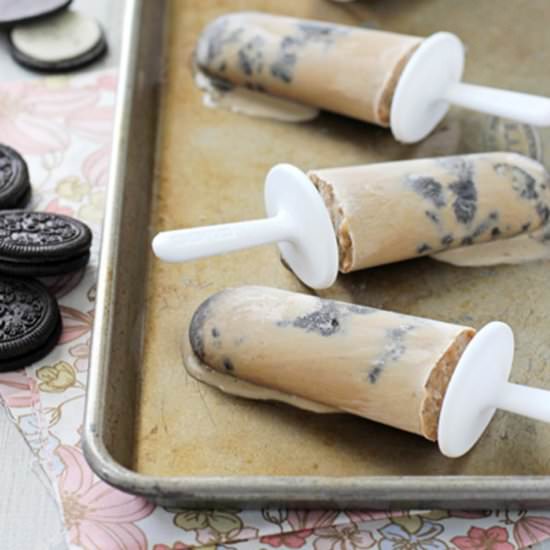 Cookies & cream popsicles