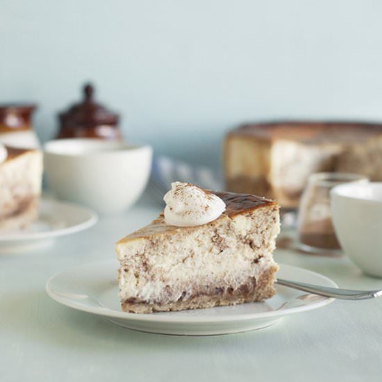 Cinnamon Swirl Cheesecake