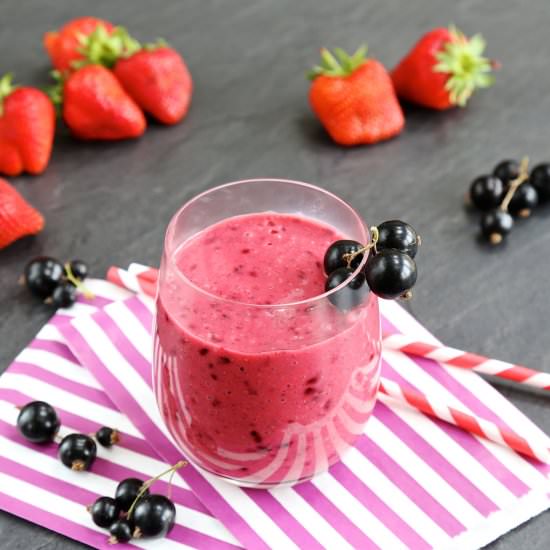 Summer Blackcurrant Smoothie