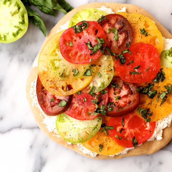 Heirloom Tomato Pizza