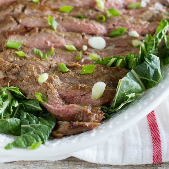 Korean Barbecue Flank Steak