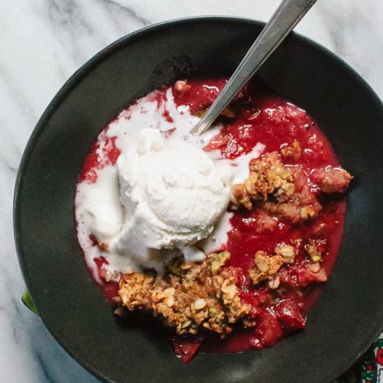 Gluten-Free Plum Crisp