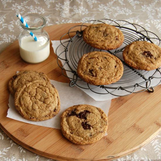 Amaranth Choc Chip Cookies
