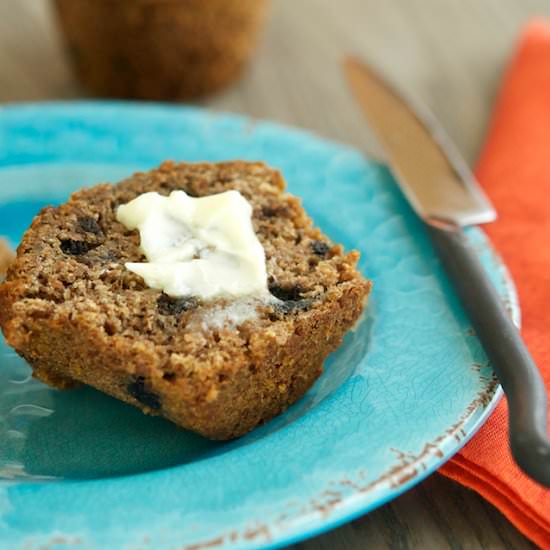 Bran and Blueberry Muffins
