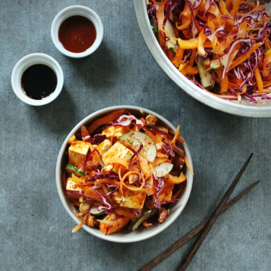 Crunchy Korean Cabbage Slaw