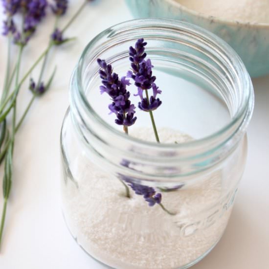 Lavender Infused Sugar