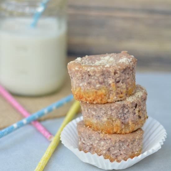 Purple Sweet Potato Cheesecake