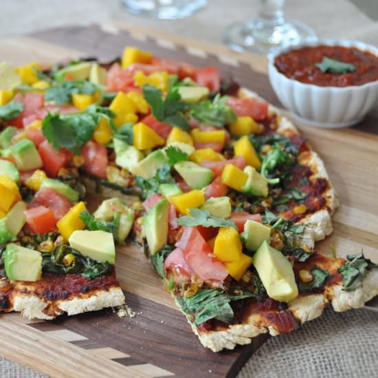 Vegan Mexican Pizza
